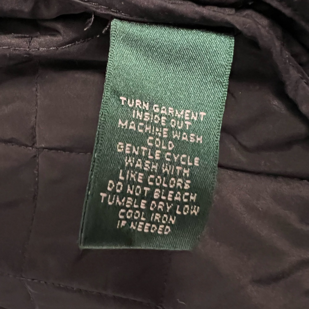 Black Lauren by Ralph Lauren Field Jacket - Picture 6 of 6